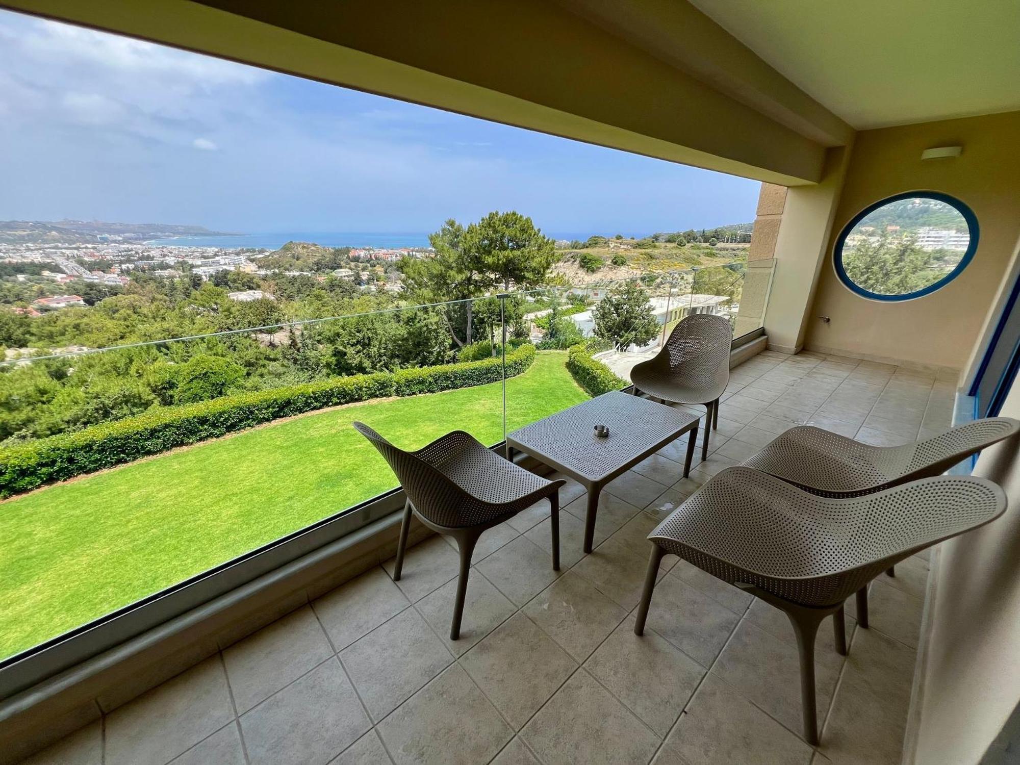 Апартаменты Aegean View Estates Фалираки Экстерьер фото